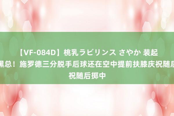 【VF-084D】桃乳ラビリンス さやか 装起来了黑总！施罗德三分脱手后球还在空中提前扶膝庆祝随后掷中