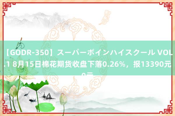 【GODR-350】スーパーボインハイスクール VOL.1 8月15日棉花期货收盘下落0.26%，报13390元