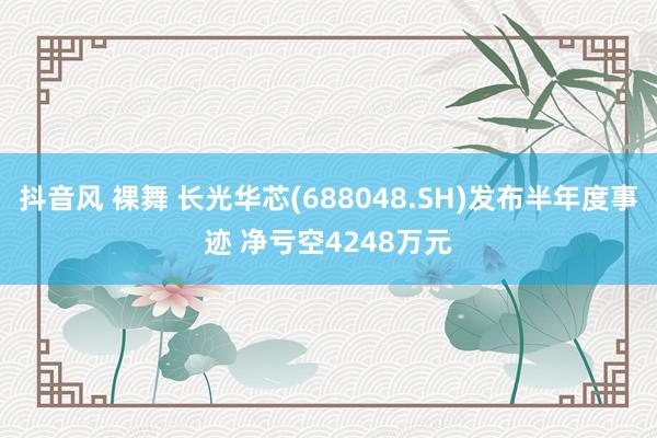 抖音风 裸舞 长光华芯(688048.SH)发布半年度事迹 净亏空4248万元