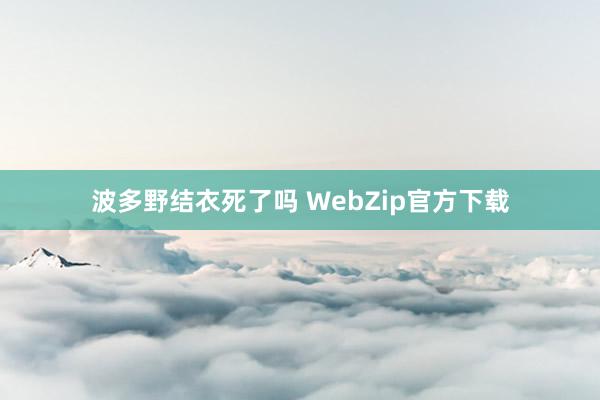 波多野结衣死了吗 WebZip官方下载